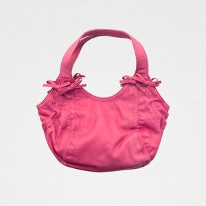 DKNY Y2K Bright Pink Bow Handbag